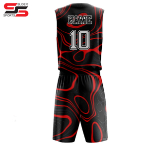 Uniformes de basket-ball personnalisés en sublimation, séchage rapide, respirants, 100% polyester - Ensemble d'équipe en gros - Product Image 2