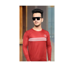 เสื้อยืดแขนยาวพิมพ์ลายสำหรับผู้ชาย ผ้าไมโคร PP ระบายอากาศได้ดี เป็นมิตรกับสิ่งแวดล้อม ให้ความสบายตลอดวัน - Product Image 1