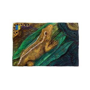 แผ่นรองพื้นสำหรับเลี้ยงกิ้งก่า ขนาด 29x19x9 ซม. ลายหินเหมือนจริง น้ำหนักเบา กันน้ำ ทนทาน ทำจากโฟม EPS 3 มิติ - Product Image 1