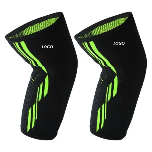 Sports Skinny Custom Print Design Stretch Fitted Sleeves Arms Basketball Cricket Elbow Guard pads For Team Match Elbow Protector