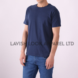 เสื้อยืดผ้าฝ้ายถักแบบพอดีตัวเสื้อยืดผู้ชายระบายอากาศได้ดีพิมพ์ลายหน้าจอว่างเปล่าแบบกำหนดเอง100% - Product Image 3