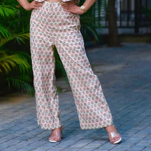 Women's Cotton Harem Pants With Waistcoat Top Boho Style Rayon Culottes Elastic <b>Yoga</b> Causal Pants With Top for Women - Product Image 5