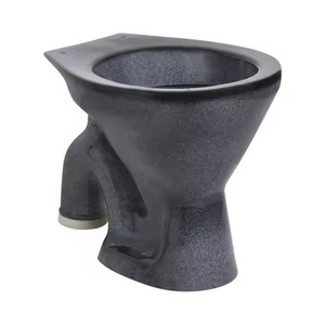 Designer européen Salle de bain Porcelaine Toilette Commode Rustique Bleu Blanc Double Couleur Vitrosa Céramique EWC Pan S/P Trap Usage domestique - Product Image 5