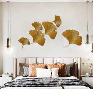 Decoración de pared hecha a mano de lujo de metal MDF y madera de pino de acacia de mango con artesanía superior - Product Image 4