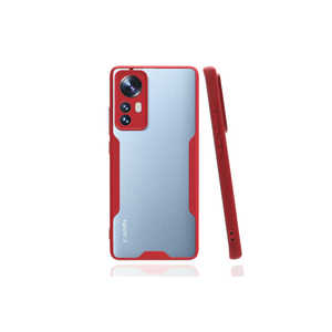 Funda Protectora de Silicona Premium MSRA para Xiaomi Mi 12 Rojo Rectangular, Cubierta para Teléfono Móvil, Protección para Teléfono - Product Image 1