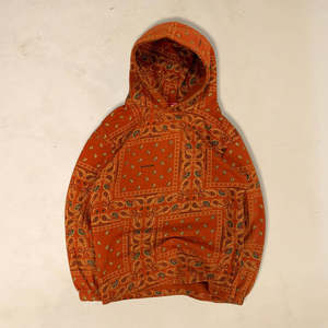 Sudadera con Capucha de Punto con Estampado de Bandana, 100% Algodón - Product Image 1