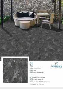 Vente de céramique d'intérieur Surface métallique acide qualité supérieure du produit Matériau Carrelages de sol à l'eau - Product Image 3