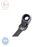 Juego de Llaves de Trinquete con Cabeza Flexible para Mecánicos, Métricas, Grado Industrial, Acero Inoxidable, Forjado en Frío OEM, Certificado ISO9001, 3 Años de Garantía
