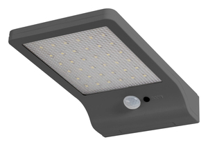 Aplique solar <b>Door</b> Led gris con <b>sensor</b> 3W 320Lm 4000K (Ledvance 4058075267862) - Product Image 1