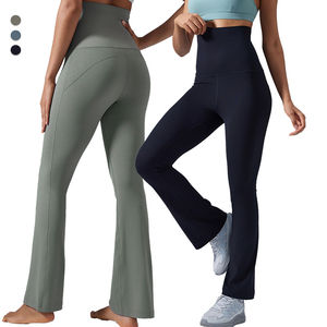 กางเกงเลกกิ้งออกกำลังกายเอวสูงสำหรับผู้หญิงกางเกงฟิตเนสไร้รอยต่อสำหรับใส่เล่นโยคะ - Product Image 1