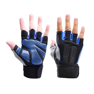 Guantes de levantamiento de pesas personalizados de alta calidad transpirable cómodo entrenamiento Fitness guantes de levantamiento de pesas guantes de gimnasio para hombres - Product Image 6