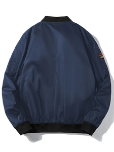 Veste universitaire unisexe au meilleur prix, logo personnalisé, taille plus, toile imperméable, capuche, style streetwear, fabrication sur mesure, prix bas - Product Image 2