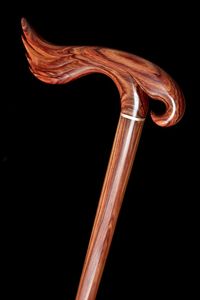 Canne en bois réglable à prix DRIVEN avec nœuds multiples Bâton de marche en bois solide pour les aînés par Standard International - Product Image 4