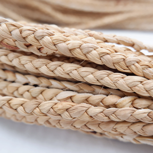 Cuerda de jacinto de agua natural hecha a mano para bricolaje, bolsos y muebles - Product Image 4