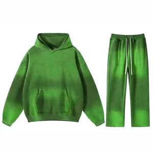 Vente à Chaud de Qualité Supérieure Pull à Capuche avec Poches pour Hommes de Haute Qualité Ensemble Survêtement Décontracté Imprimé Personnalisé au Soleil - Product Image 2