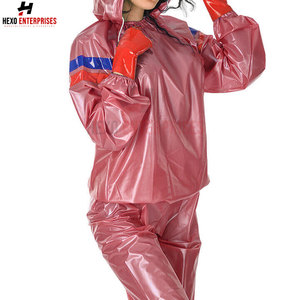 Professional Gym Wears <b>Sauna</b> <b>Suit</b> Hot Sales Customized Fitness Weight Loss Sweat Pvc <b>Sauna</b> <b>Suit</b> Cheap Price Polyester <b>Sauna</b> <b>Suit</b> - Product Image 6