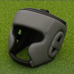 Protector de cabeza de boxeo de calidad profesional para uso unisex con diseño de logotipo personalizado para entrenamiento y jugador profesional - Product Image 4