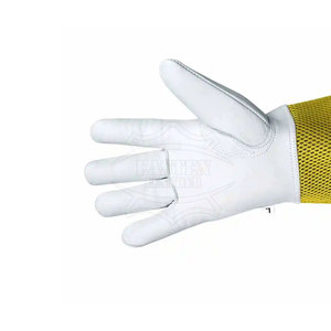 Best Selling Premium Quality Leather Safety Beekeeping Gloves Comfortable Durable Breathable Silicone-Free <b>Powder</b>-Free - Product Image 6
