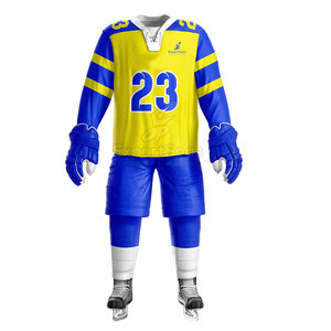 Uniforme de hockey sobre hielo de alta calidad Material transpirable ligero diseñado para máxima movilidad y protección - Product Image 2