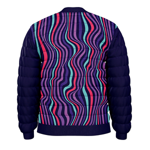 Nouvelle arrivée Veste en duvet personnalisée Veste chaude à bulles d'hiver Veste rembourrée de grande taille pour hommes vente en gros - Product Image 4