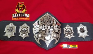 Jeff Hardy NEW Championship Ceinture Adulte Taille 2mm 4mm Zinc - Product Image 2