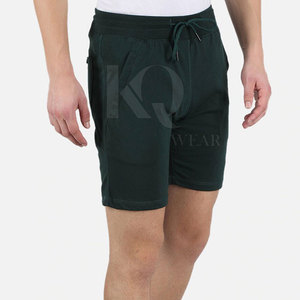 Trendy Casual <b>Men</b> <b>Shorts</b> 100% Cotton Solid Eco-Friendly Breathable Quick Dry Lightweight Outdoor Sports Gym Workout Fitness Wear - Product Image 2