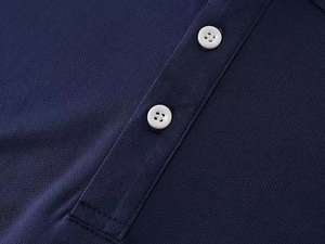 Vente en gros de polos personnalisés Vêtements de polo à manches courtes pour hommes, uniformes d'affaires, t-shirts polo personnalisés - Product Image 4