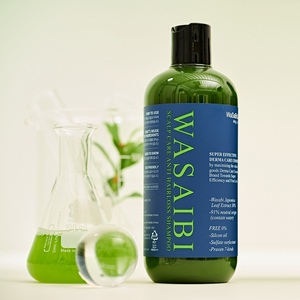 Champú Anticaspa Orgánico Wasabi con Fórmula 2 en 1, Cuidado del Cuero Cabelludo Refrescante y Nutritivo, Ingredientes de Calidad Profesional - Product Image 1