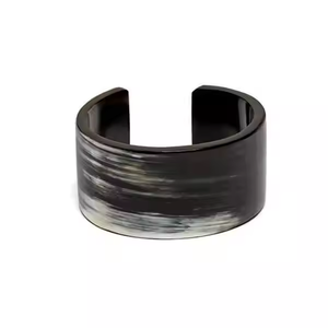 Women's round Shape Bracelet Economically Priced Horn Bangle with <b>Angel</b> Style Natural Crafts <b>Jewelry</b> - Product Image 1