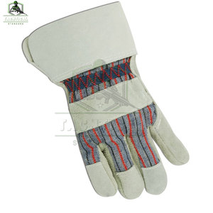 Wholesale TACHTICAL STANDARD Leather Safety Work <b>Gloves</b>-High Quality Heavy Duty Breathable Flexible Silicone-free Customizable - Product Image 4