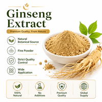 Poudre d'extrait de ginseng LongBio, extrait naturel de racine de ginseng Panax 5:1 10:1 20:1, ginsénosides, OEM ODM personnalisé