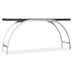 Mesa de consola de metal de diseño sencillo a precio de fábrica al por mayor con tapa de piel sintética de madera para muebles decorativos de pasillo del hogar - Product Image 6