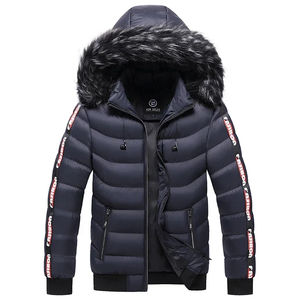 Chaqueta ligera con capucha para hombre a prueba de viento de nailon personalizada 2025, alta calidad, lona duradera, Burbuja, cuello levantado, moda al por mayor - Product Image 4
