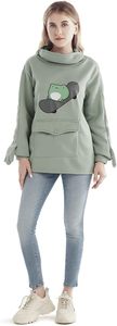 Sweat à capuche en coton pour femmes très vendu avec impression personnalisée Sweatshirts à capuche avec logo dernier modèle à vendre - Product Image 4