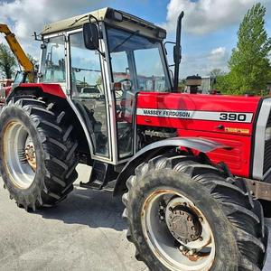 Tractor Massey Ferguson 390 Rojo, Maquinaria Agrícola Usada con Motor, Bomba y 980 kg de Carga Útil - Product Image 1