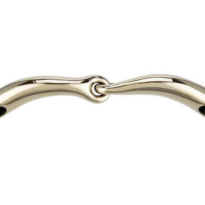 Broca de anillo suelto articulada Mullen, broca de filete de caballo de acero inoxidable, tachuela ecuestre, equipo de entrenamiento y equitación para caballos - Product Image 3