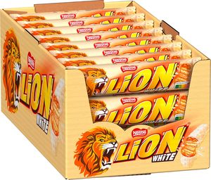 Nestlé LION White, chocolate <b>bar</b> pack of 24 (24 x 42 g) - Product Image 4