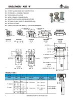 Prix usine gros haut débit personnalisé reniflard ABT F pour la machine de bloc d'alimentation hydraulique de l'Inde