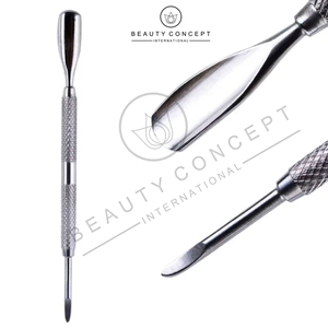 Pousse-cuticules ultra-fin en acier inoxydable chirurgical à double embout, instrument de préparation des ongles pour des ongles propres et une manucure lisse - Product Image 4