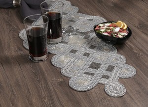 Newly Arrived Unique Style Rectangle Shaped Beaded Table Runner for Wedding and Home Decor by Exporters - Product Image 3