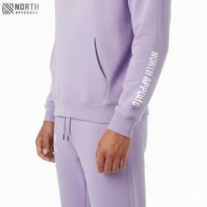 Meilleurs fabricants de vêtements pakistanais pour survêtement de jogging léger à capuche et taille élastique pour homme en 100% coton pour l'hiver - Product Image 3