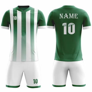 Uniforme de fútbol transpirable para hombre recién llegado, uniforme de fútbol personalizado, uniforme de fútbol de poliéster con nombre de equipo personalizado - Product Image 4