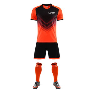 Maillots de football personnalisés pour hommes et jeunes, uniformes sublimés en direct d'usine avec logo et numéros - Product Image 1