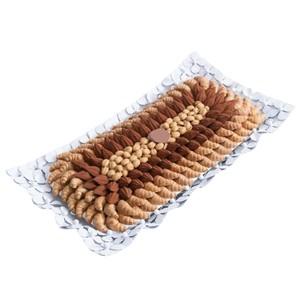 Plateau à chocolat au design élégant avec décoration de feuilles dorées de qualité supérieure fabriqué à la main et pour les mariages et les occasions spéciales - Product Image 5