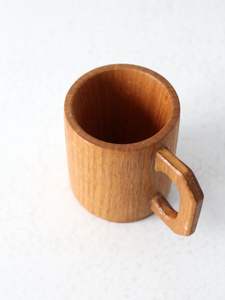 Taza de Té de Madera Hecha a Mano, Estilo Clásico Tradicional, Color Oscuro, Madera Maciza Natural, Ecológica, Duradera, a Prueba de Fugas, Portátil - Product Image 4