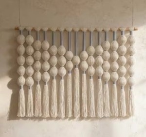 Tapiz de Pared Grande de Macramé Estilo Boho, Arte Decorativo Tejido a Mano, Regalo para el Hogar, Decoración de Pared Tejida para Espacios Comerciales - Product Image 2