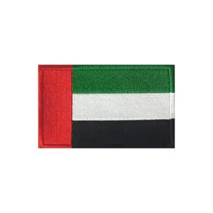Écusson brodé du drapeau des Émirats arabes unis Emblème national Iron-On, Écusson brodé du drapeau des Émirats arabes unis - Product Image 5