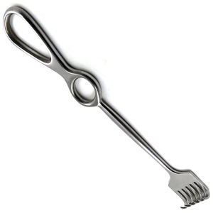 Retractor Langenbeck, Instrumento Quirúrgico de Acero Inoxidable, Manual, Reutilizable, de Alta Calidad, para Uso Hospitalario - Product Image 3