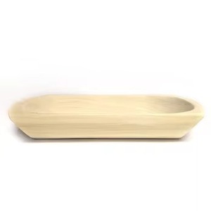 Bol à pâte de haute qualité Dernier style Bol à pâte en bois au design moderne dans un ensemble de 2 finitions naturelles élégantes pour la cuisine à usage domestique - Product Image 6