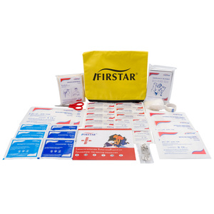 Firstar ชุดปฐมพยาบาลสำหรับจักรยานกลางแจ้งแบบพกพากันน้ำได้ไนลอนเคลือบ PVC ทนทาน CE ISO - Product Image 1